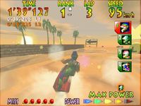 une photo d'Ã©cran de Wave Race 64 sur Nintendo 64